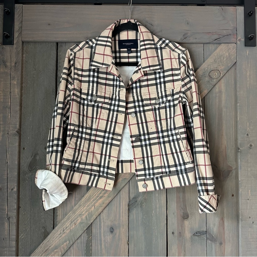 Burberry Jean jacket size 10